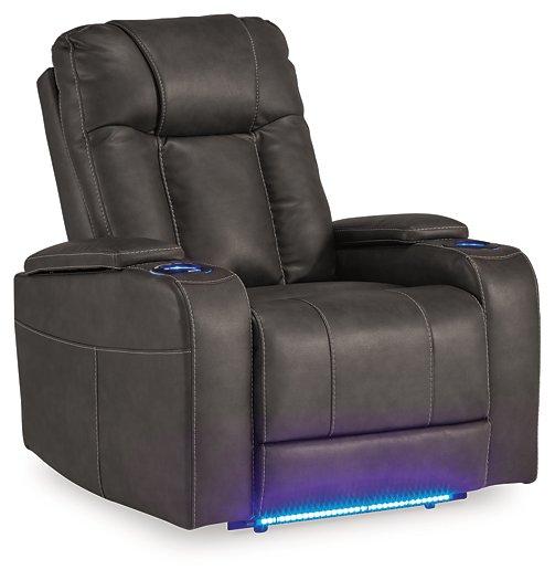 Feazada Power Recliner - Vida Furniture (Laredo,TX)