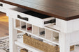 Valebeck Counter Height Dining Table - Vida Furniture (Laredo,TX)