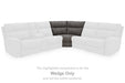 Next-Gen DuraPella Power Reclining Sectional - Vida Furniture (Laredo,TX)