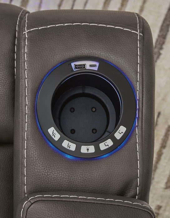 Feazada Power Recliner - Vida Furniture (Laredo,TX)