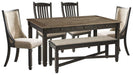 Tyler Creek Dining Set - Vida Furniture (Laredo,TX)