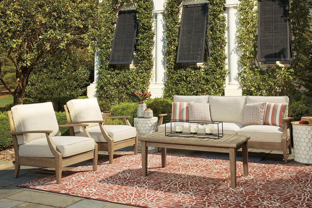 Clare View Outdoor Seating Set - Vida Furniture (Laredo,TX)