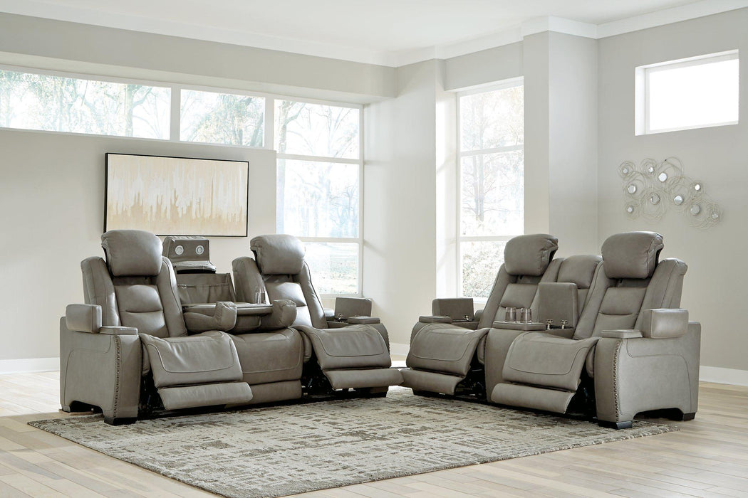 The Man-Den Living Room Set - Vida Furniture (Laredo,TX)
