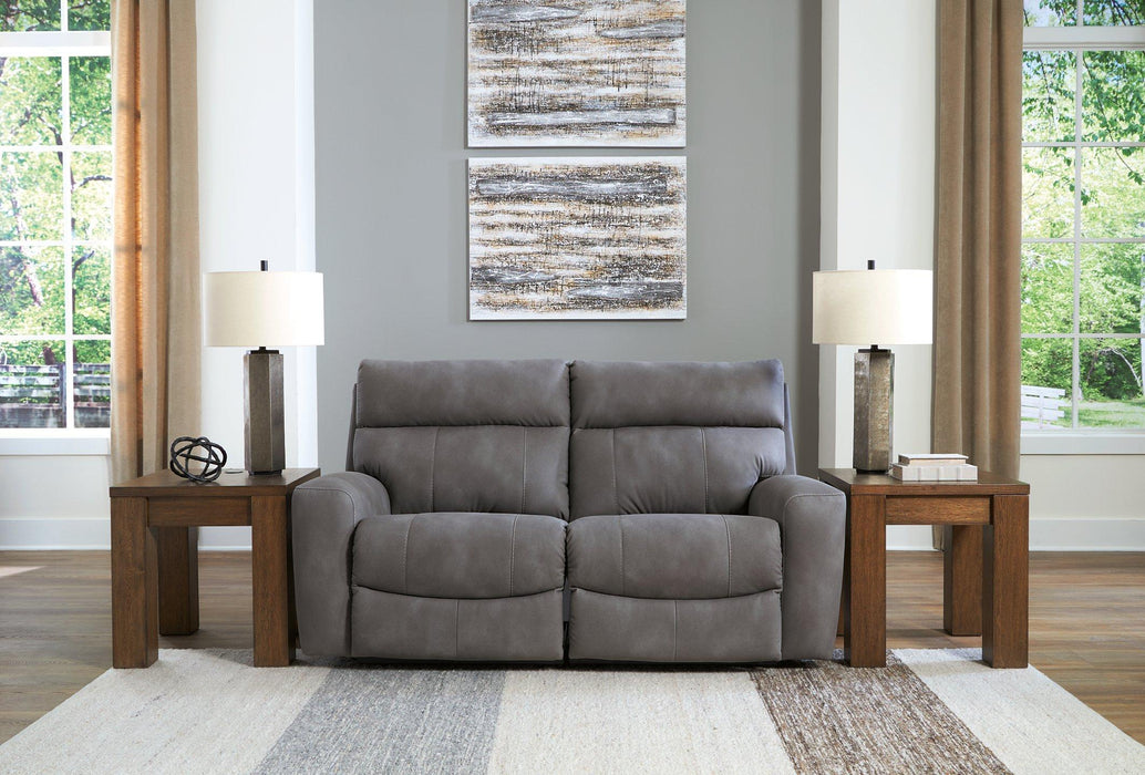 Next-Gen DuraPella Power Reclining Sectional Loveseat - Vida Furniture (Laredo,TX)