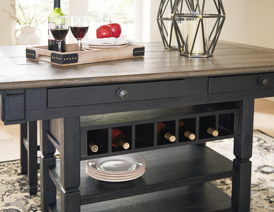 Tyler Creek Counter Height Dining Set - Vida Furniture (Laredo,TX)
