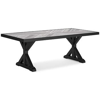 Beachcroft Outdoor Dining Table - Vida Furniture (Laredo,TX)