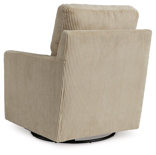 Icaman Swivel Accent Chair - Vida Furniture (Laredo,TX)