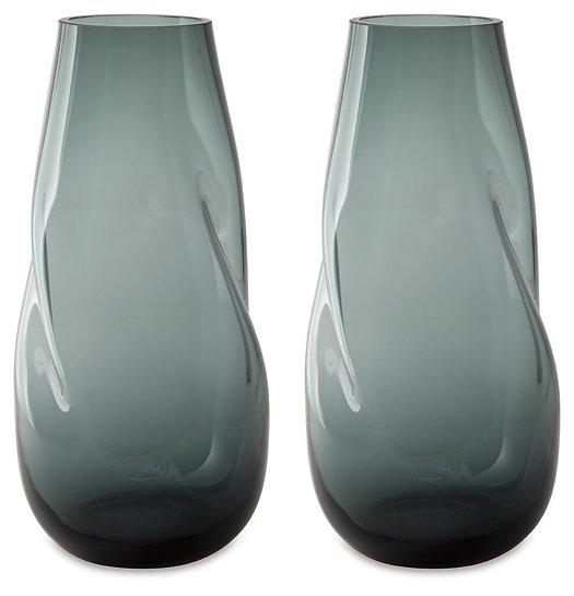Beamund Vase (Set of 2) - Vida Furniture (Laredo,TX)