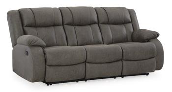 First Base Reclining Sofa - Vida Furniture (Laredo,TX)
