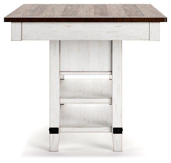 Valebeck Counter Height Dining Table - Vida Furniture (Laredo,TX)