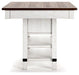 Valebeck Counter Height Dining Table - Vida Furniture (Laredo,TX)