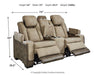Next-Gen DuraPella Power Reclining Loveseat with Console - Vida Furniture (Laredo,TX)