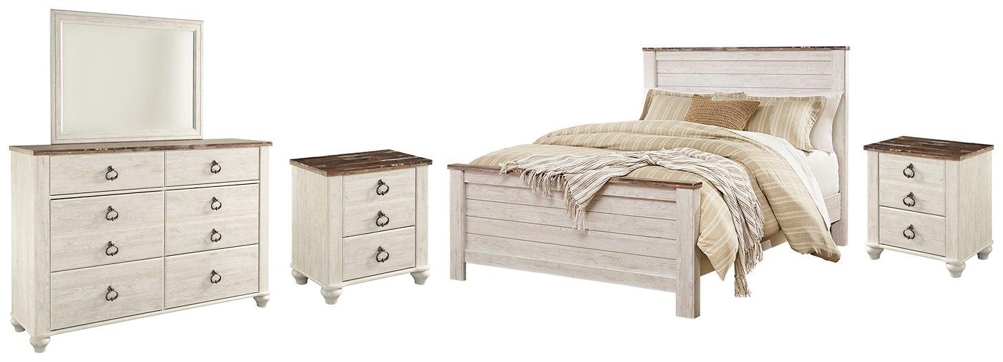 Willowton Bedroom Set - Vida Furniture (Laredo,TX)