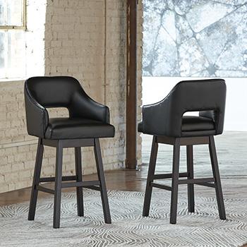 Tallenger Bar Stool Set - Vida Furniture (Laredo,TX)