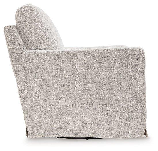 Nenana Next-Gen Nuvella Swivel Glider Accent Chair - Vida Furniture (Laredo,TX)