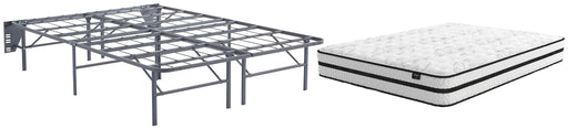 Chime 10 Inch Hybrid Mattress Package - Vida Furniture (Laredo,TX)