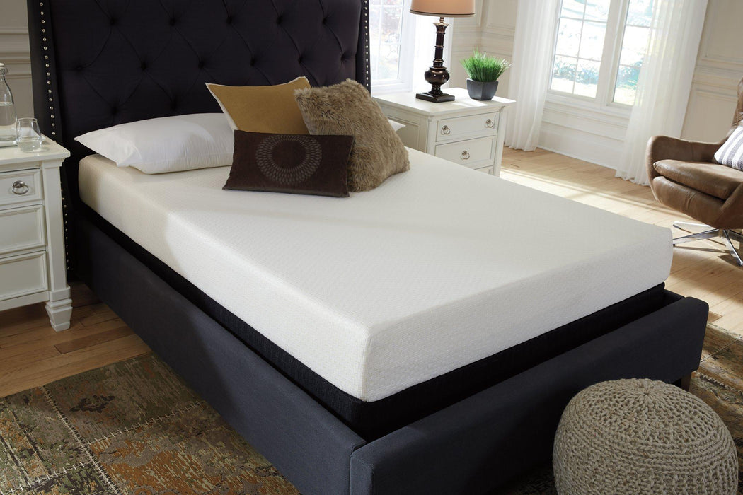Chime 8 Inch Memory Foam Mattress in a Box - Vida Furniture (Laredo,TX)