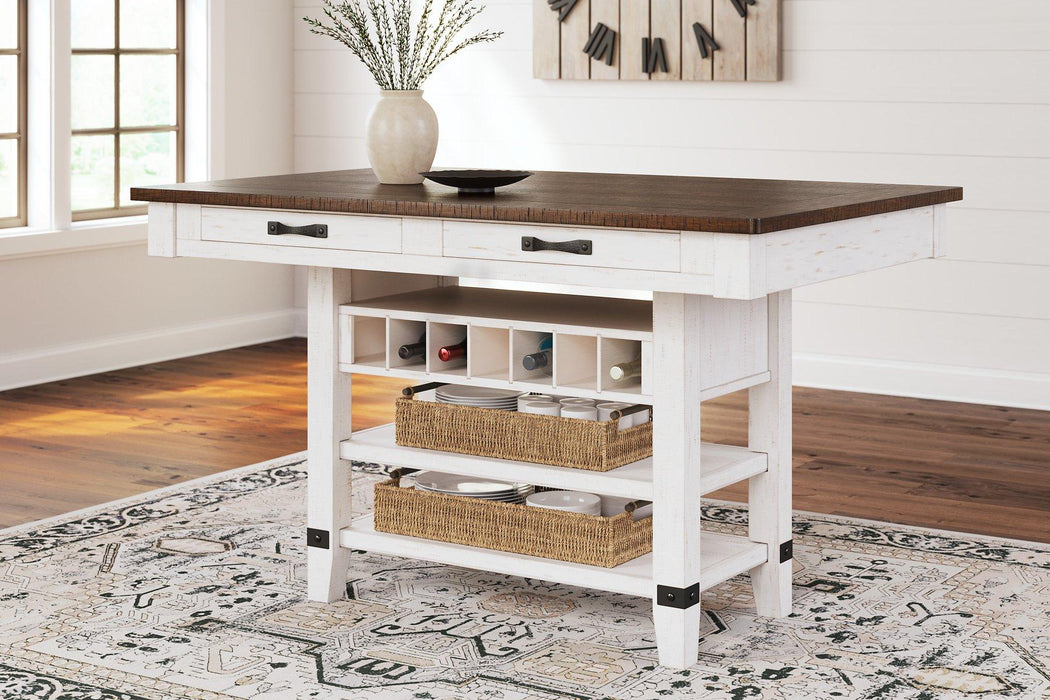 Valebeck Counter Height Dining Table - Vida Furniture (Laredo,TX)