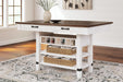 Valebeck Counter Height Dining Table - Vida Furniture (Laredo,TX)