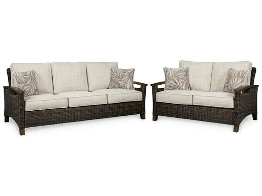 Paradise Trail Outdoor Seating Set - Vida Furniture (Laredo,TX)
