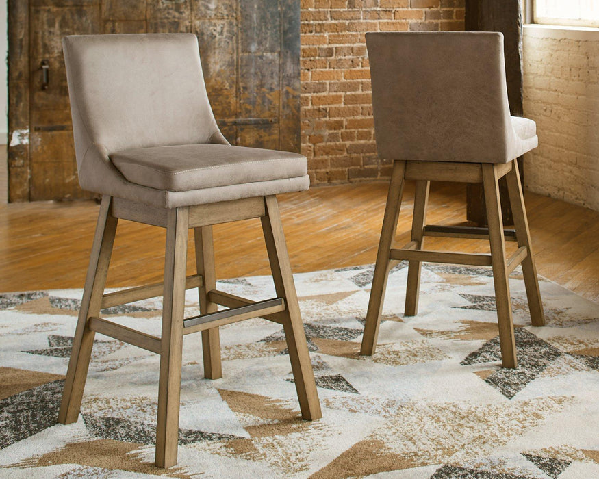 Tallenger Bar Stool Set - Vida Furniture (Laredo,TX)
