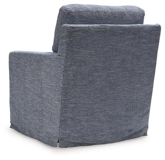 Nenana Next-Gen Nuvella Swivel Glider Accent Chair - Vida Furniture (Laredo,TX)