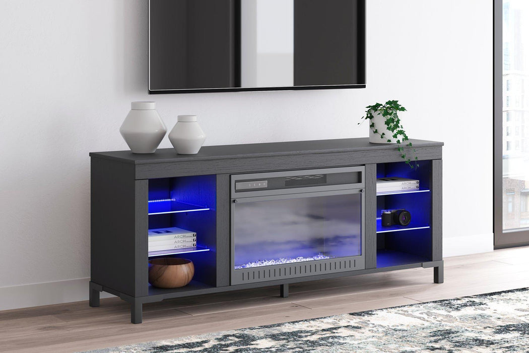 Cayberry 60" TV Stand with Electric Fireplace - Vida Furniture (Laredo,TX)