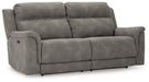 Next-Gen DuraPella Power Reclining Sofa - Vida Furniture (Laredo,TX)