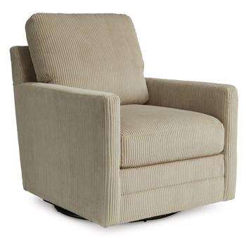 Icaman Swivel Accent Chair - Vida Furniture (Laredo,TX)