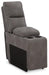 Next-Gen DuraPella Power Reclining Sectional Loveseat with Console - Vida Furniture (Laredo,TX)