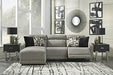 Colleyville Power Reclining Sectional with Chaise - Vida Furniture (Laredo,TX)
