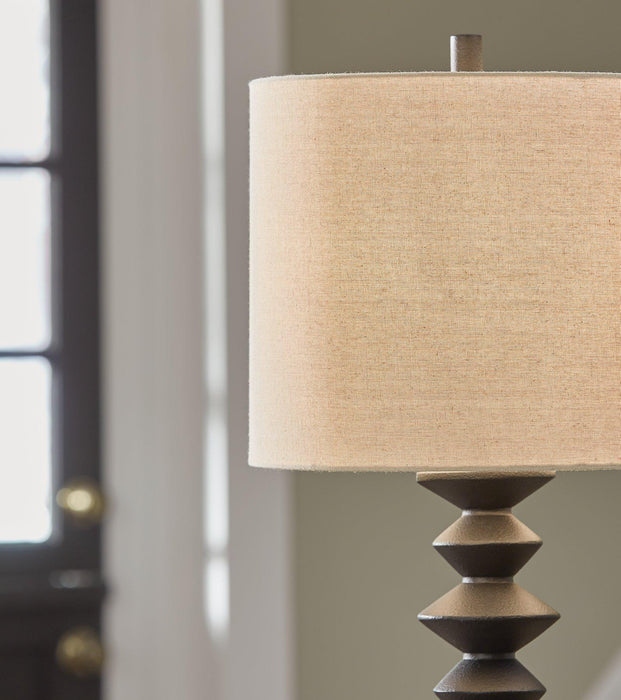 Luanndon Lamp Set - Vida Furniture (Laredo,TX)