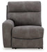 Next-Gen DuraPella Power Reclining Sectional Loveseat with Console - Vida Furniture (Laredo,TX)