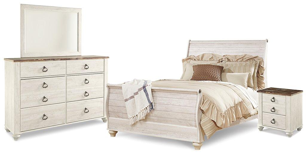 Willowton Bedroom Set - Vida Furniture (Laredo,TX)