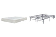 10 Inch Chime Memory Foam Mattress Set - Vida Furniture (Laredo,TX)