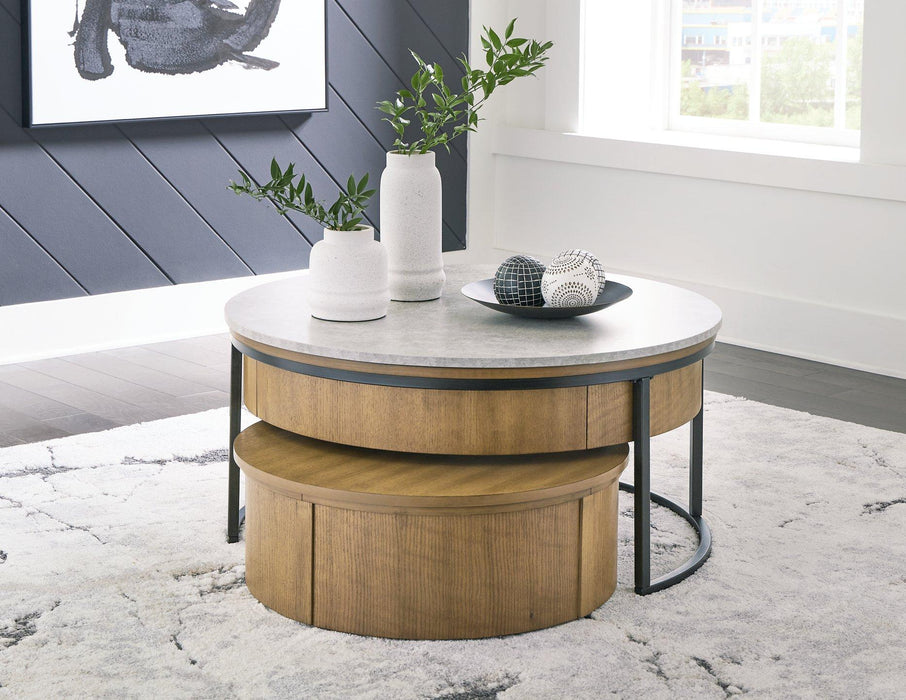 Fridley Occasional Table Set - Vida Furniture (Laredo,TX)