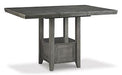Hallanden Counter Height Dining Room Set - Vida Furniture (Laredo,TX)