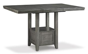 Hallanden Counter Height Dining Room Set - Vida Furniture (Laredo,TX)
