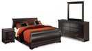 Huey Vineyard Bedroom Set - Vida Furniture (Laredo,TX)