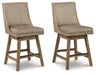 Tallenger Bar Stool Set - Vida Furniture (Laredo,TX)