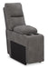 Next-Gen DuraPella Power Reclining Sectional Loveseat with Console - Vida Furniture (Laredo,TX)