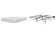 10 Inch Chime Memory Foam Mattress Set - Vida Furniture (Laredo,TX)