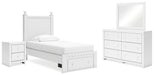 Mollviney Bedroom Set - Vida Furniture (Laredo,TX)