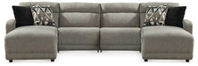 Colleyville Power Reclining Sectional with Chaise - Vida Furniture (Laredo,TX)