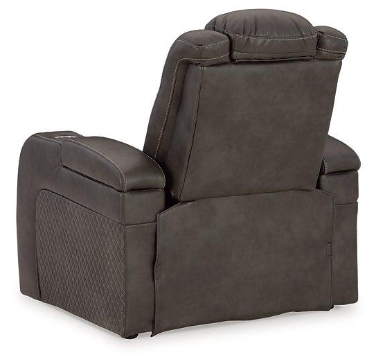 Fyne-Dyme Power Recliner - Vida Furniture (Laredo,TX)
