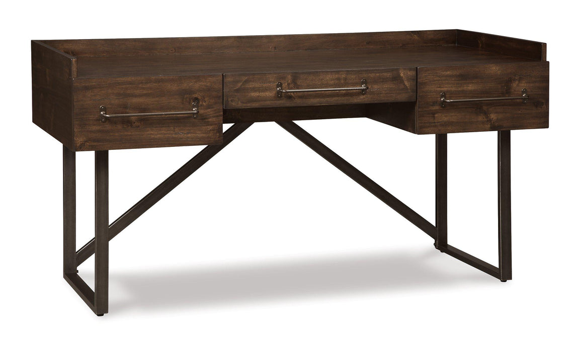 Starmore Home Office Desk with 2 Chairs - Vida Furniture (Laredo,TX)