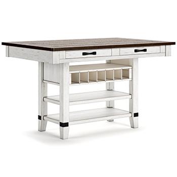 Valebeck Counter Height Dining Table - Vida Furniture (Laredo,TX)