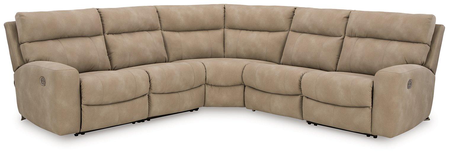 Next-Gen DuraPella Power Reclining Sectional - Vida Furniture (Laredo,TX)