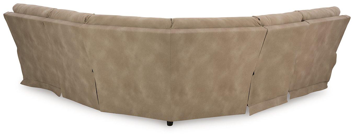 Next-Gen DuraPella Power Reclining Sectional - Vida Furniture (Laredo,TX)