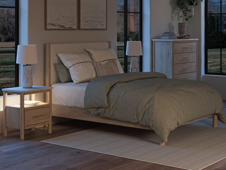 Cadmori Upholstered Bed - Vida Furniture (Laredo,TX)